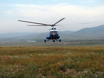Экскурсии на вертолете по Байкалу